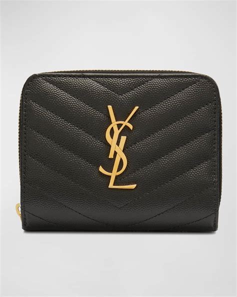 ysl bifold compact wallet|YSL wallets.